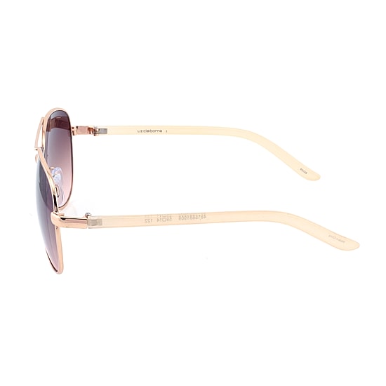 Liz Claiborne Womens UV Protection Aviator Sunglasses