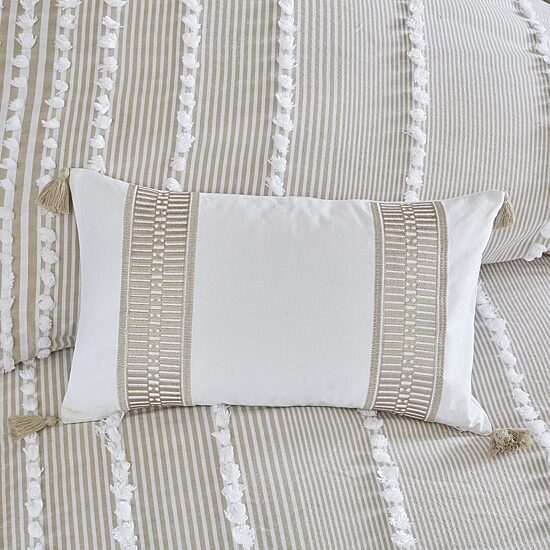 Harbor House Anslee Oblong Striped Euro Pillow