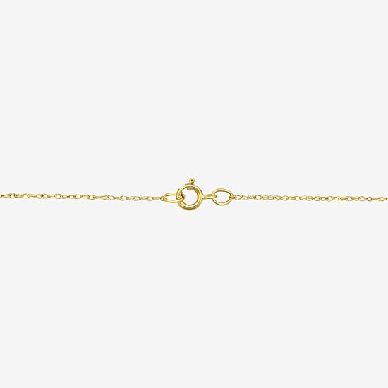 Mens 14K Gold Cross Pendant