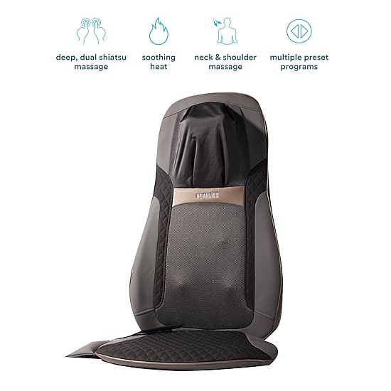 HoMedics Shiatsu Elite II Massage Cushion with Soothing Heat