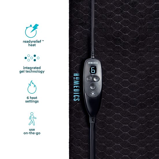HoMedics Weighted Integrated Gel Heating Pad