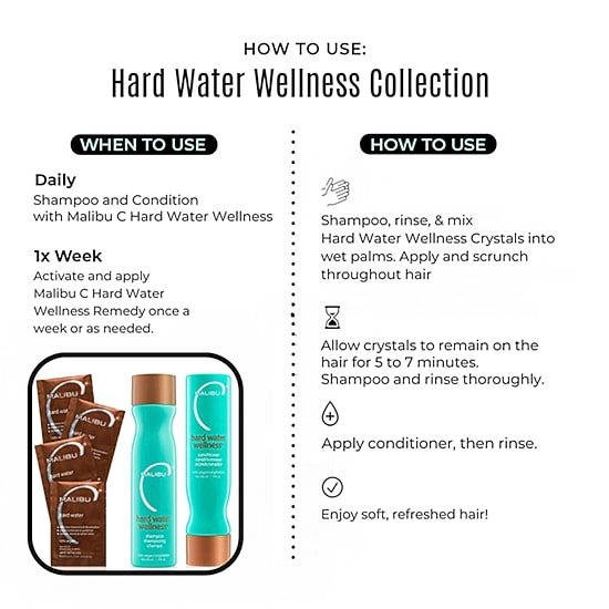 Malibu C Hard Water Wellness Collection 6-pc. Value Set 19 oz.