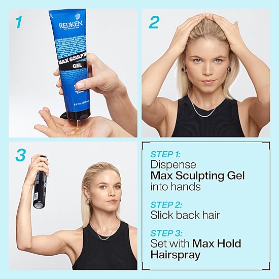 Redken Styling Max Sculpting Hair Gel 8.5 oz.