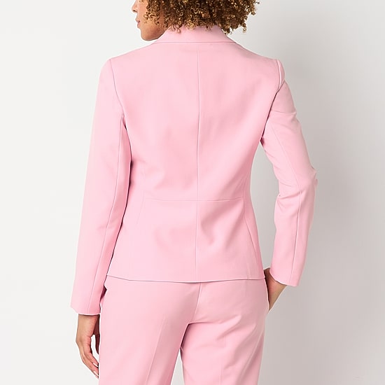Black Label by Evan-Picone Womens Classic Fit Suit Jacket