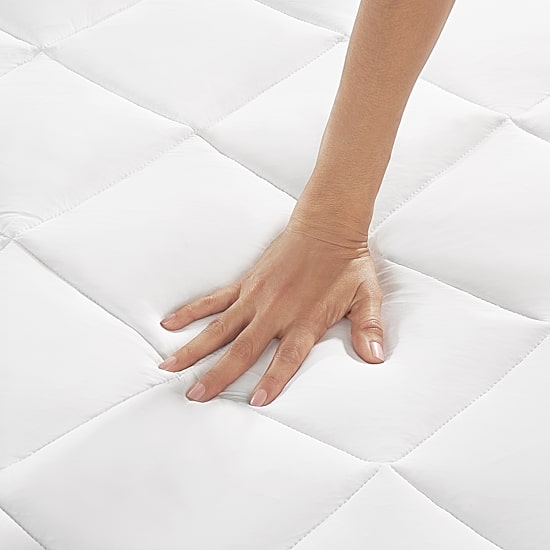 Fieldcrest Cooling Mattress Pad with Zip Off Top