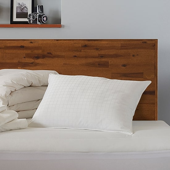 Ella Jayne Overstuffed 100% Cotton Dobby-Box Shell Firm Back/Side Sleeper Down Alternative Gel Filled Pillow