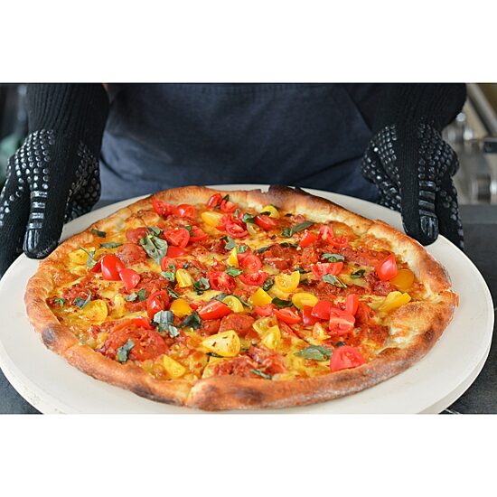 Design Imports 16.5" Round Pizza Stone