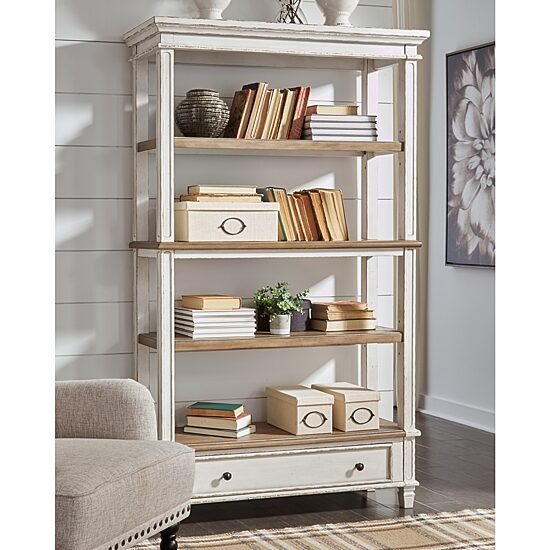 Signature Design by Ashley Realyn 75" Bookcase with 3 Shelves
