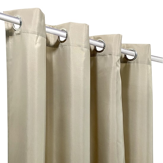 Outdoor Decor Seascapes Grommet Top Light-Filtering Set of 2 Outdoor Curtain Panel