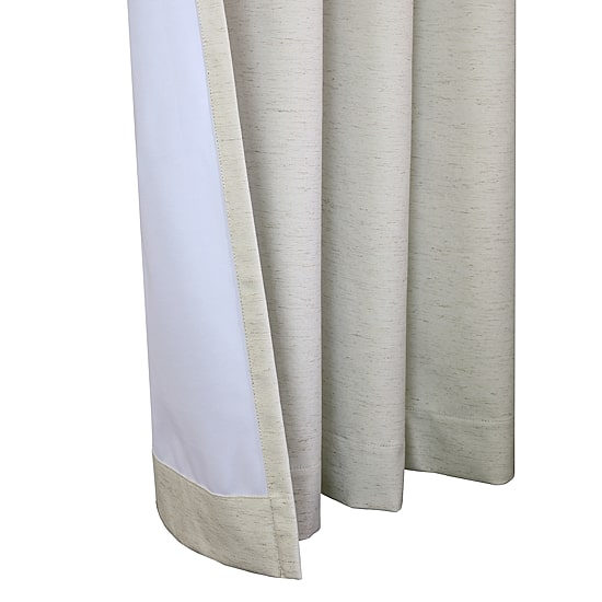 Thermaplus Ventura Grommet Top Energy Saving 100% Blackout Set of 2 Curtain Panel