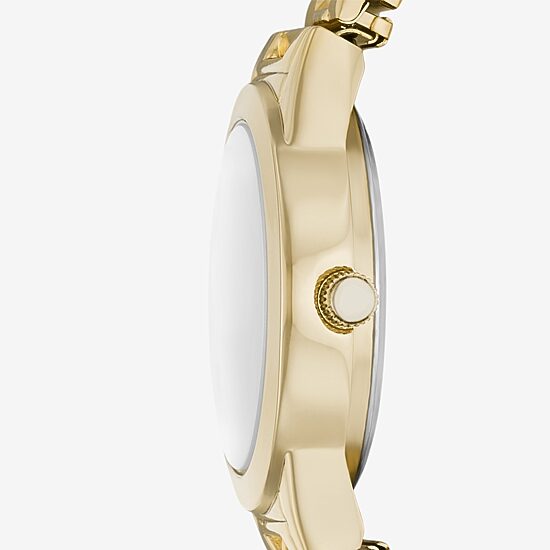 Womens Gold Tone Stainless Steel Expansion Watch Fmdjo270