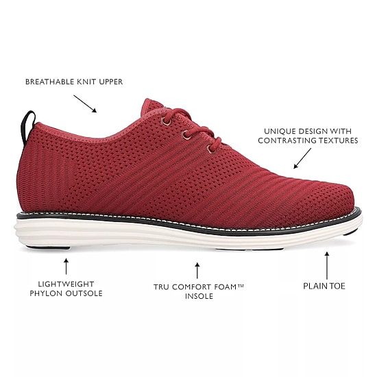Vance Co Novak Mens Round Closed Toe Loafers