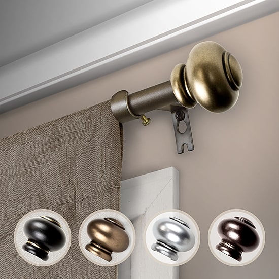 Rod Desyne Yolanda 5/8 IN Adjustable Curtain Rod