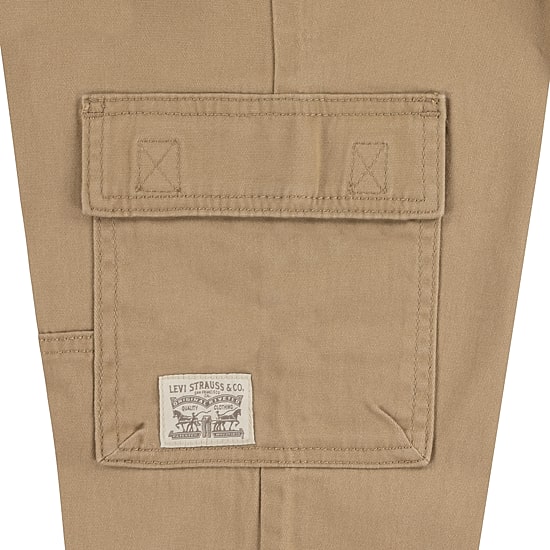 Levi's® Big Kid Boys Adjustable Waist Drawstring Waist Cuffed Cargo Pant