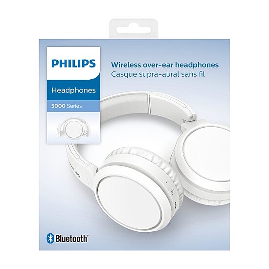 Philips Lightweight Over-Ear Wireless Headphones