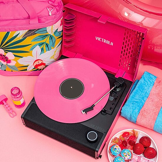 Victrola Revolution Go All-In-One Record Player Turntables