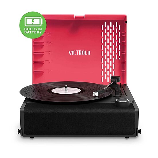 Victrola Revolution Go All-In-One Record Player Turntables