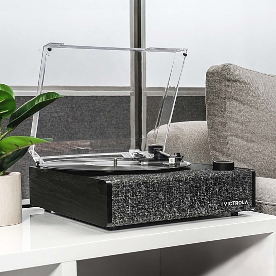 Victrola Eastwood Ii Bluetooth Record Player With 3 Speed Turntable
