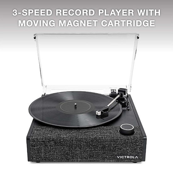 Victrola Eastwood Ii Bluetooth Record Player With 3 Speed Turntable