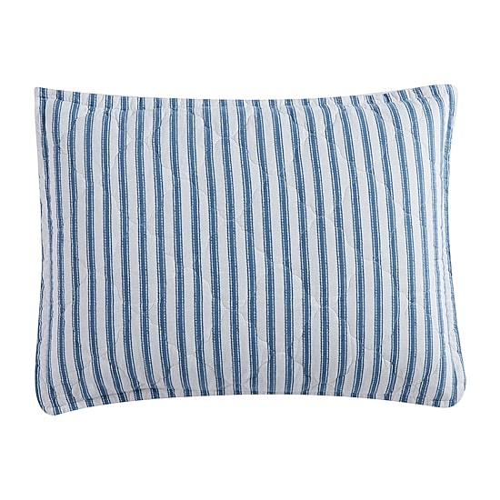 Stone Cottage Willow Way Ticking Quilt Set
