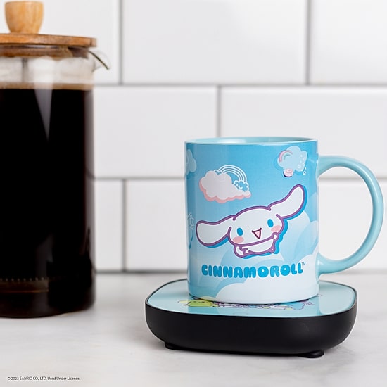 Uncanny Brands Hello Kitty and Friends Coffee Mug with Electric Mug Warmer