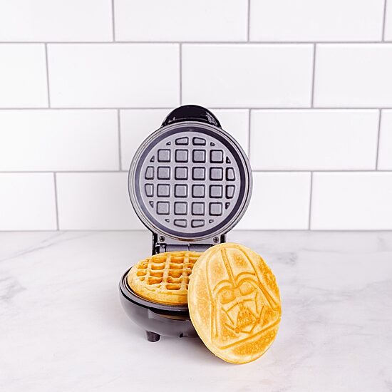 Uncanny Brands Star Wars Mini Darth Vader Waffle Maker - Star Wars Kitchen Appliance