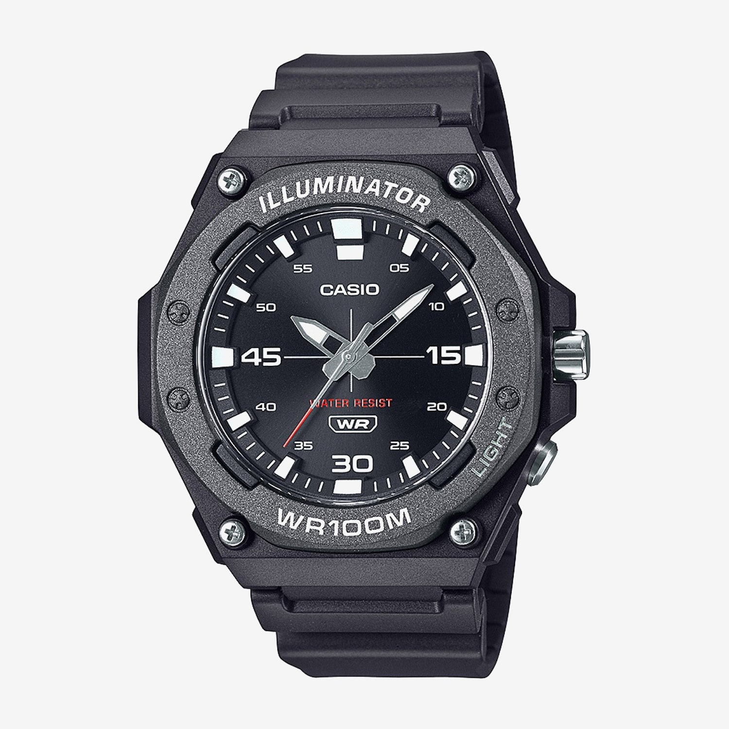 Casio Mens Black Strap Watch Mw-620h-1avcf