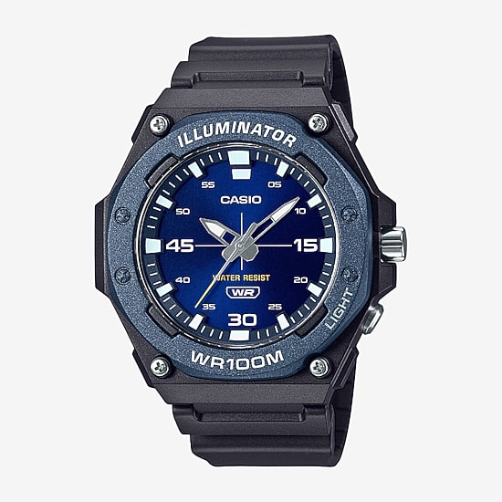 Casio Mens Black Strap Watch Mw620h-2av