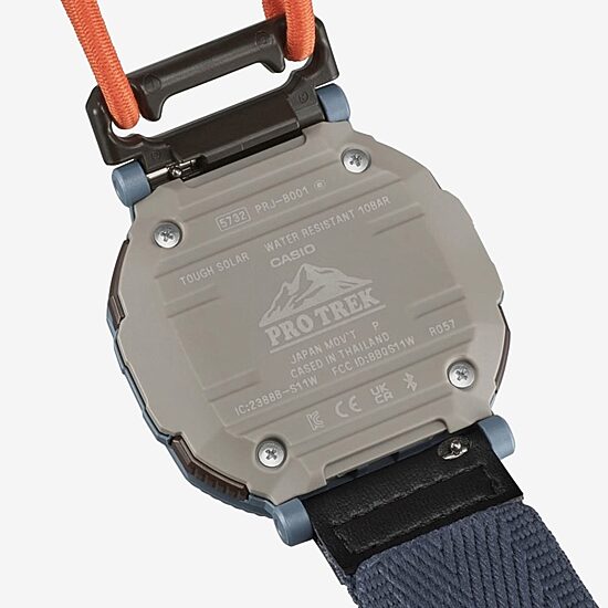 Casio Mens Blue Strap Watch Prjb001b-2
