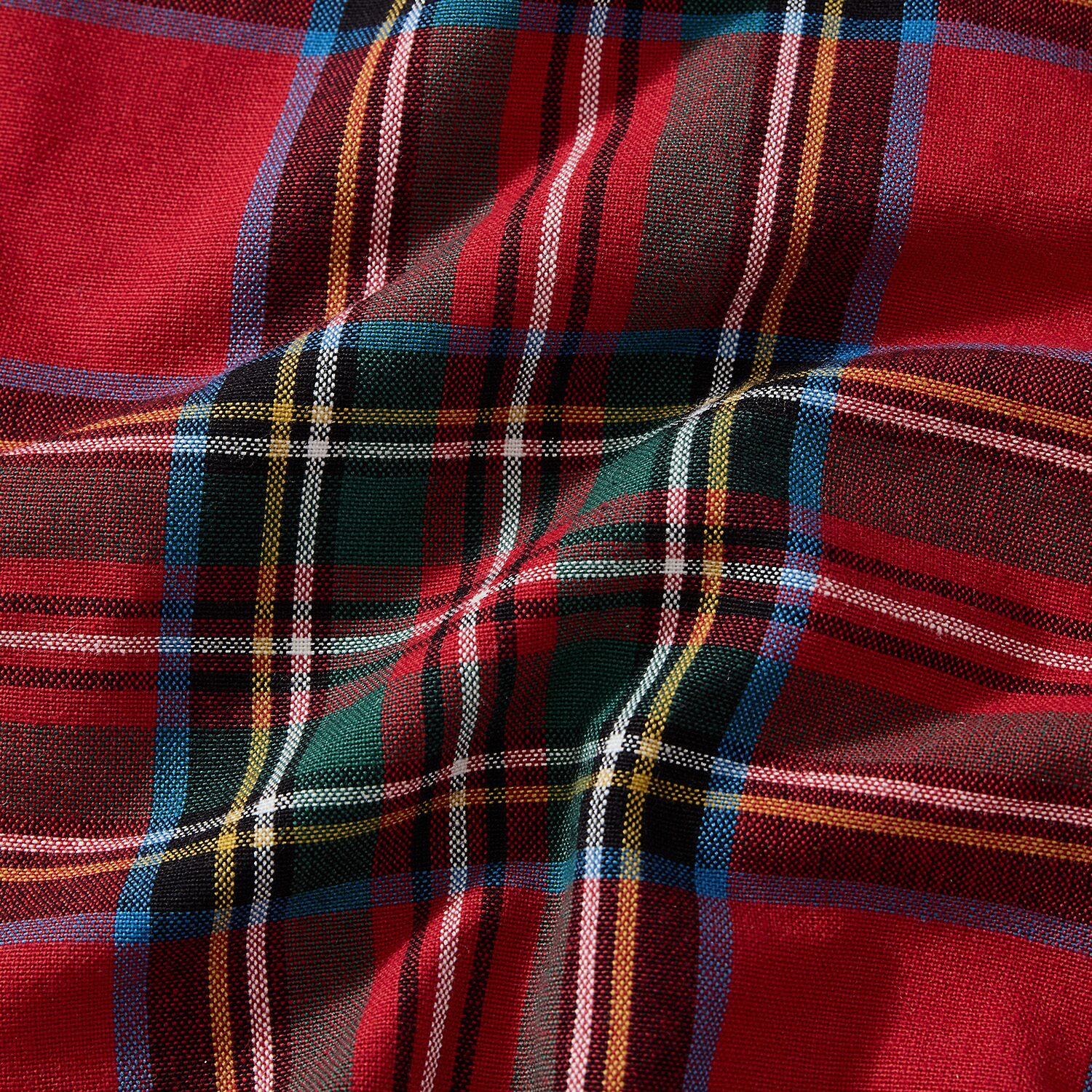 Threadmade Stowe Tartan Holiday Plaid Cotton 8-pc. Napkins