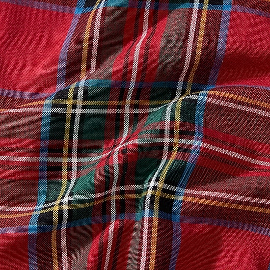 Threadmade Stowe Tartan Holiday Plaid Table Runner