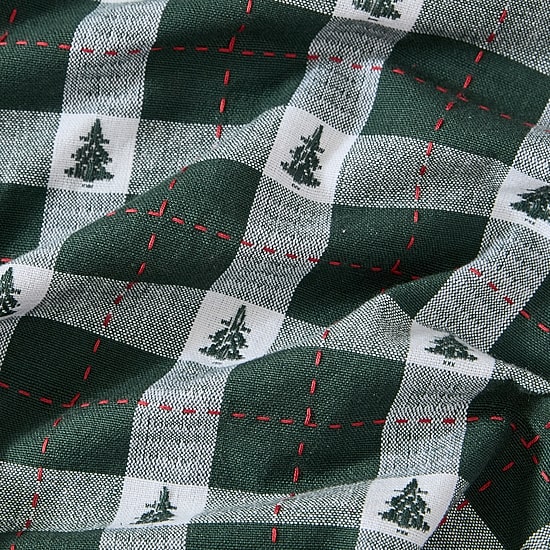 Threadmade Sherwood Tree Dobby Cotton Table Runner