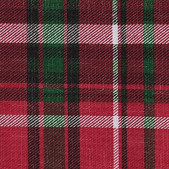 Threadmade Pocono Plaid Holiday Fabric 4-pc. Napkins