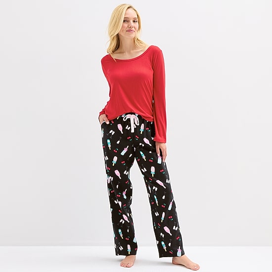 Sleep Chic Womens Flannel Pajama Pants