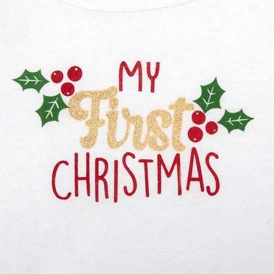 Baby Essentials My First Christmas Baby Girls Knit 3-pc. Pant Set