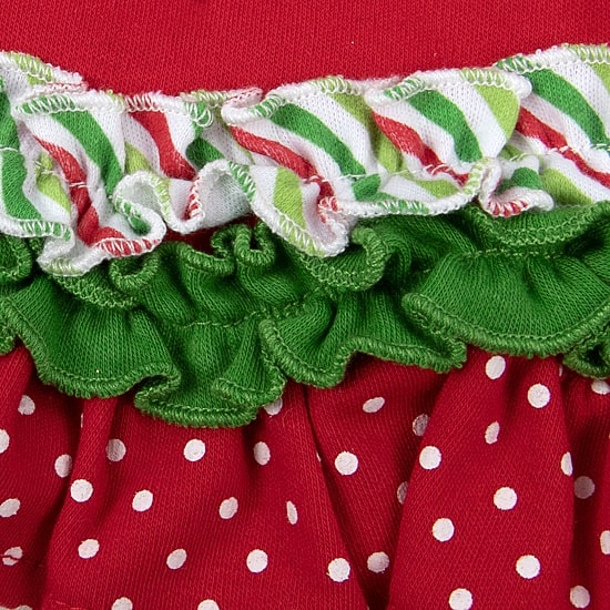 Baby Essentials Christmas Baby Girls Knit 2-pc. Pant Set