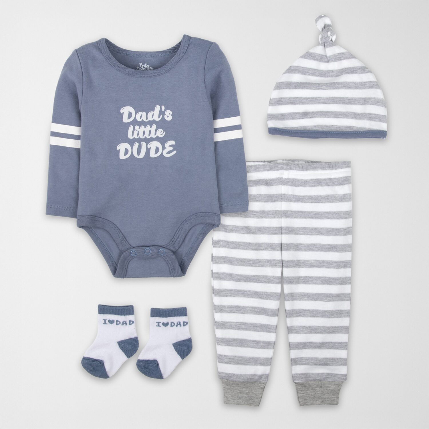 Baby Essentials Baby Boys 4-pc. Pant Set
