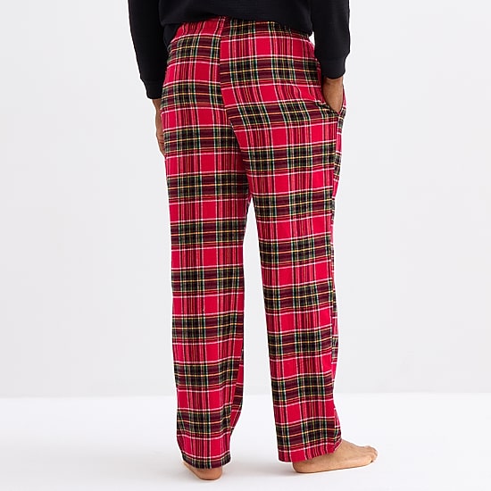 St. John's Bay Mens Big and Tall Flannel Pajama Pants
