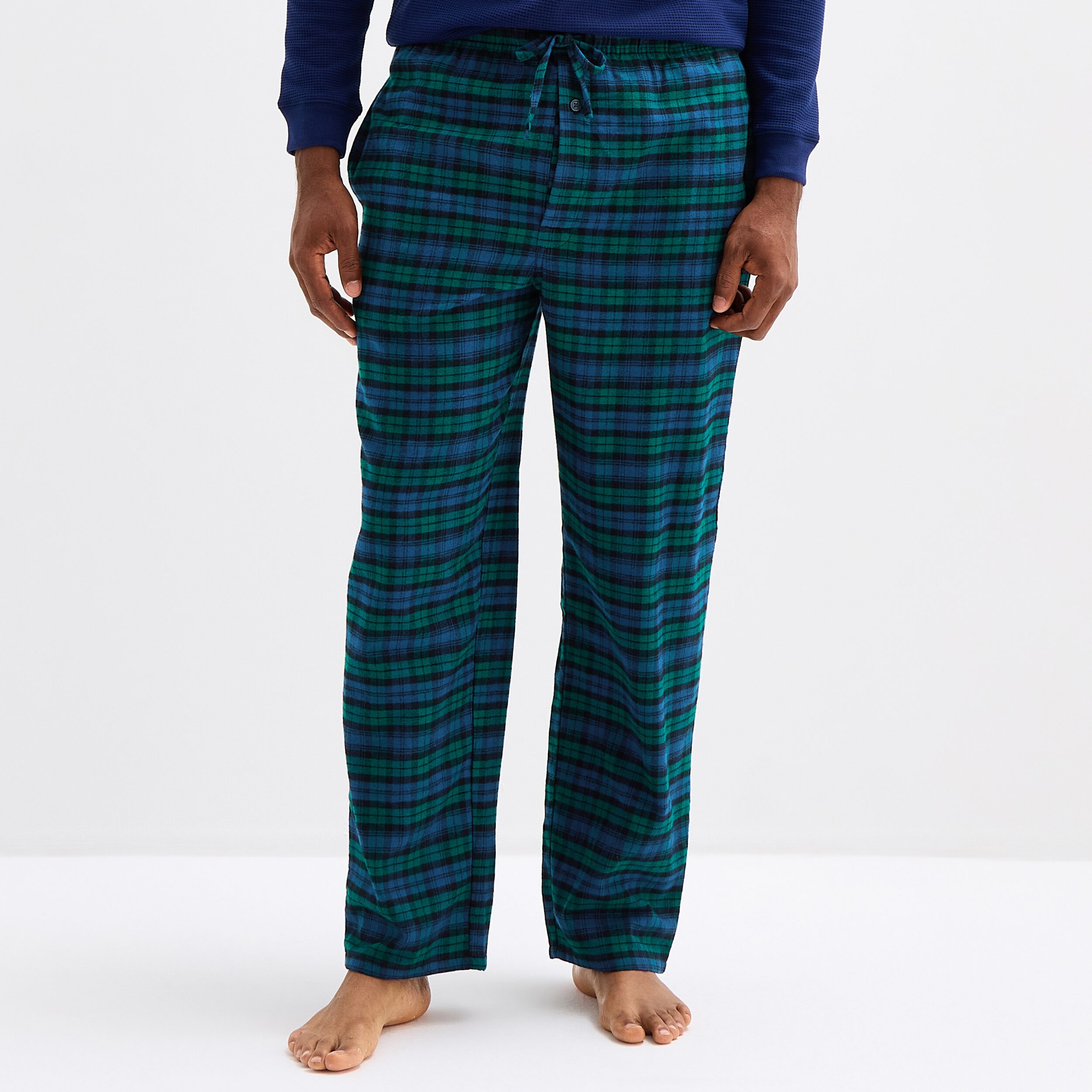 St. John's Bay Mens Big and Tall Flannel Pajama Pants