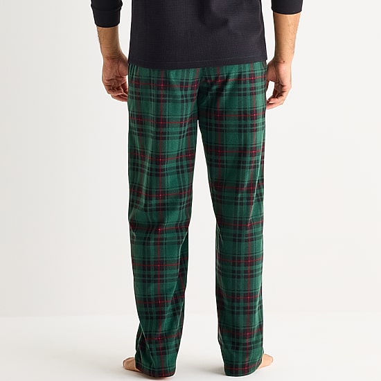 St. John's Bay Mens Big and Tall Microfleece Pajama Pants