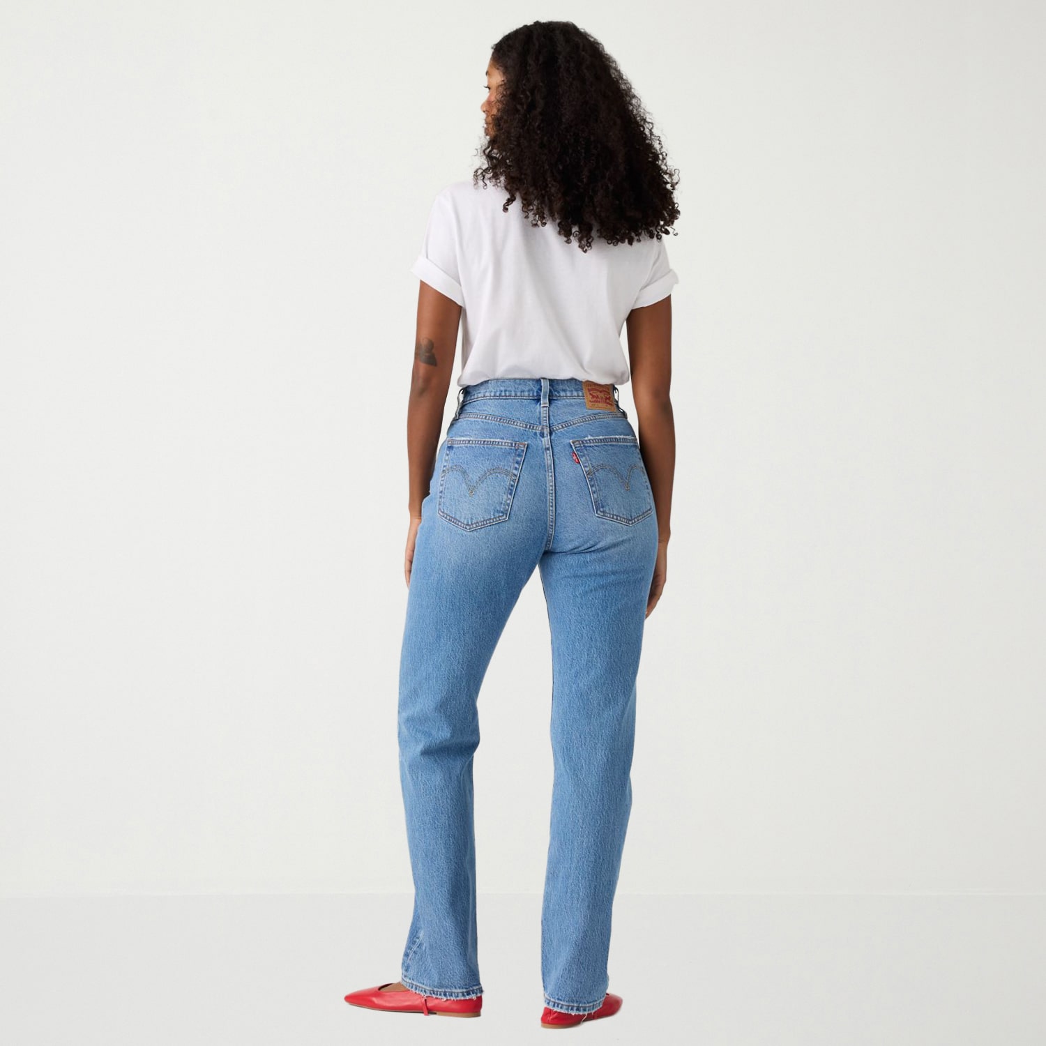 Levi's® Curve Womens High Rise 501™ Straight Leg Jean