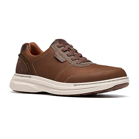 Clarks Mens Craftwell Lace Up Round Closed Toe Oxford Shoes
