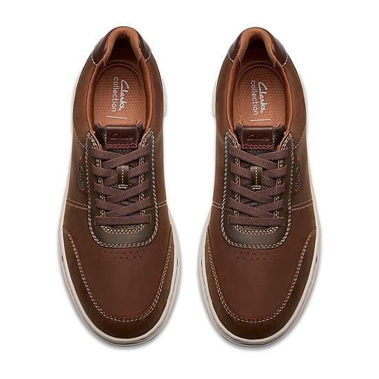 Clarks Mens Craftwell Lace Up Round Closed Toe Oxford Shoes