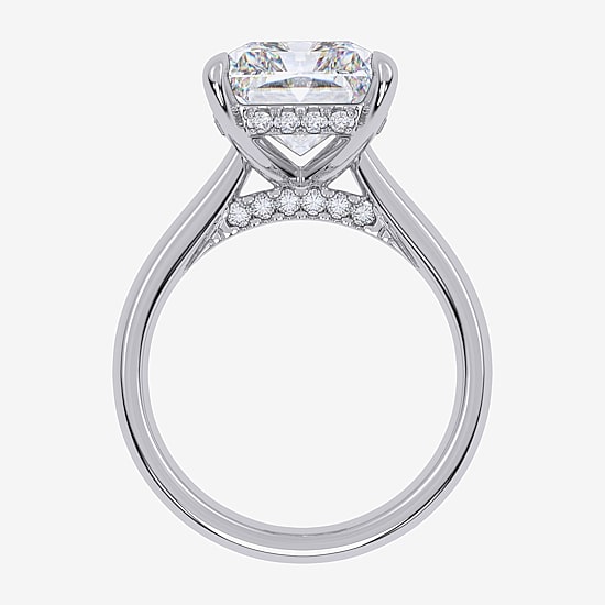 Signature By Modern Bride (G / Vs2-Si1) Womens 8 1/4 Ct. T.W. Lab Grown White Diamond 14K Gold Solitaire Engagement Ring