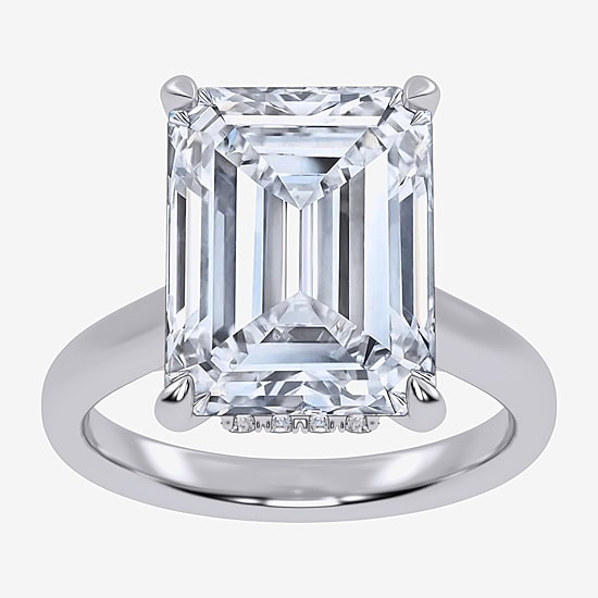 Signature By Modern Bride (G / Vs2-Si1) Womens 8 1/4 Ct. T.W. Lab Grown White Diamond 14K Gold Solitaire Engagement Ring