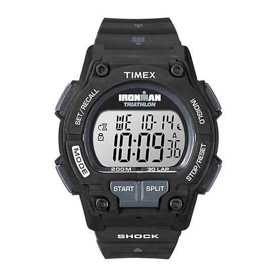 Timex® Ironman Endure Mens Black Resin Strap 30-Lap Watch T5K1969J