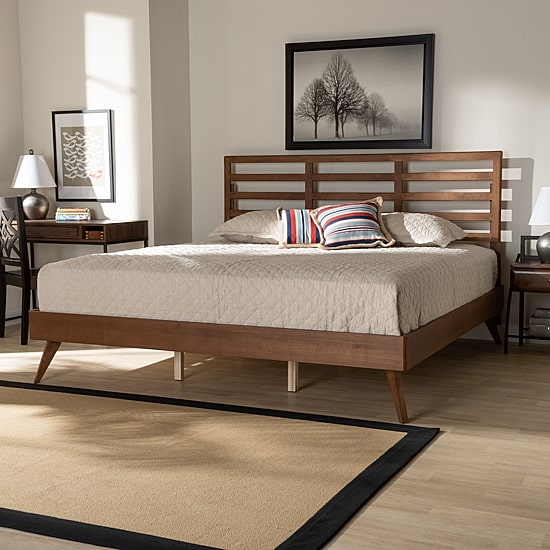 Shiro Wooden Platform Bed