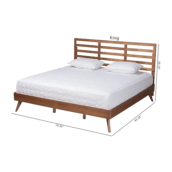 Shiro Wooden Platform Bed