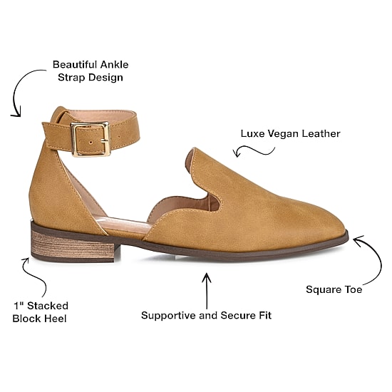 Journee Collection Loreta Womens Round Closed Toe Loafers