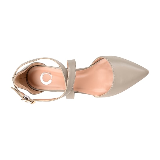 Journee Collection Womens Riva Strap Pumps